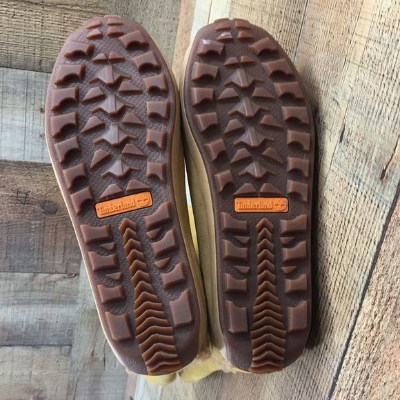 Timberland Earthkeepers Tan Mukluk Fur Lined Winter Boots Womens 6 Mid Calf - Picture 12 of 13